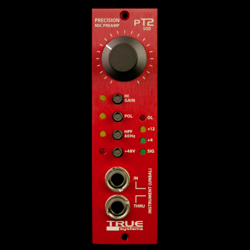 TRUE Systems pT2-500 preamplifier: Nominated for TEC Foundation 2010 T ...