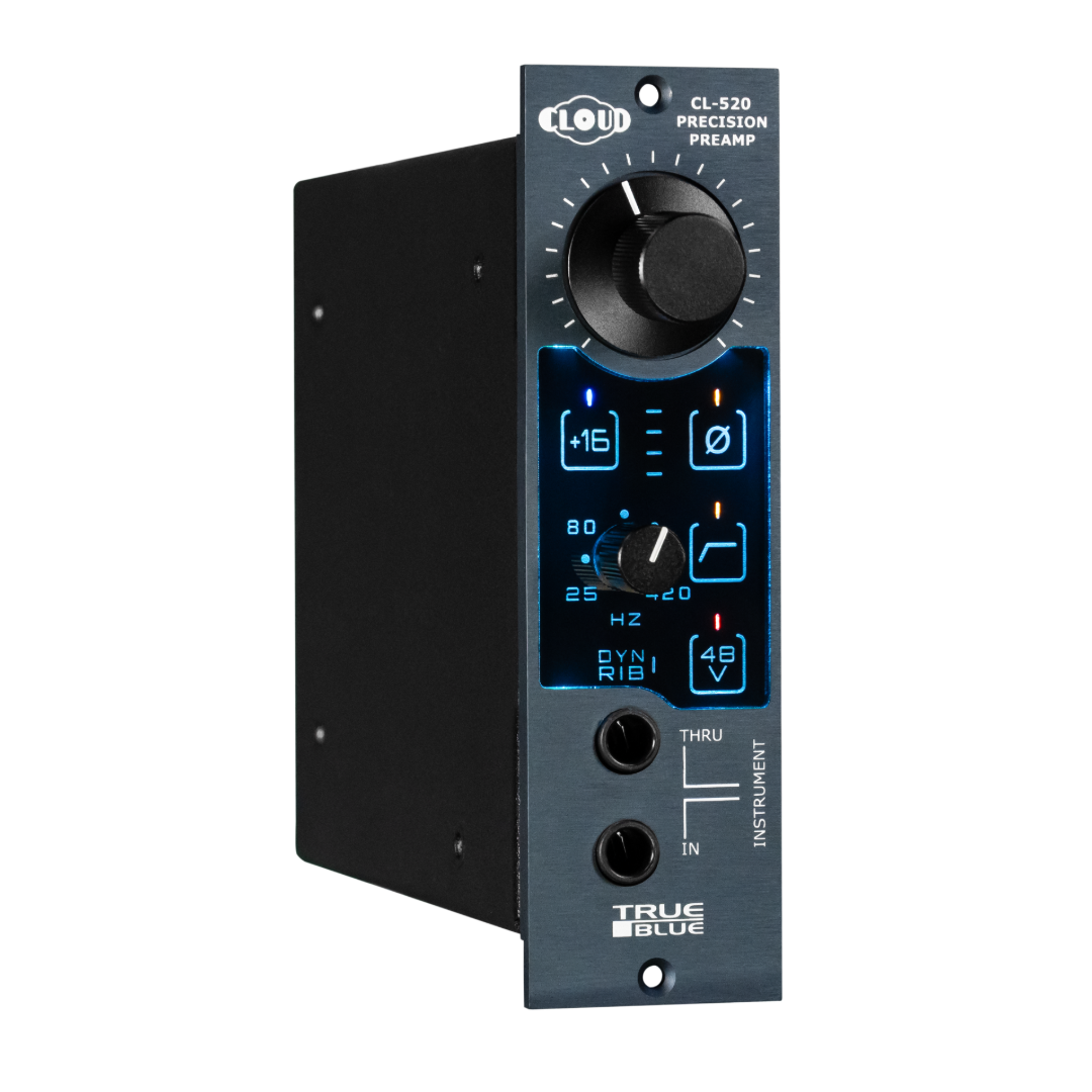 Cloud Microphones Unveils New TRUE BLUE 520 Preamp at NAMM