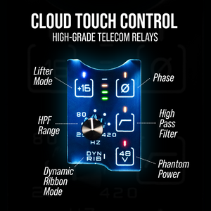 CLOUD MICROPHONES NOW SHIPPING NEW TRUE BLUE 520 PREAMP