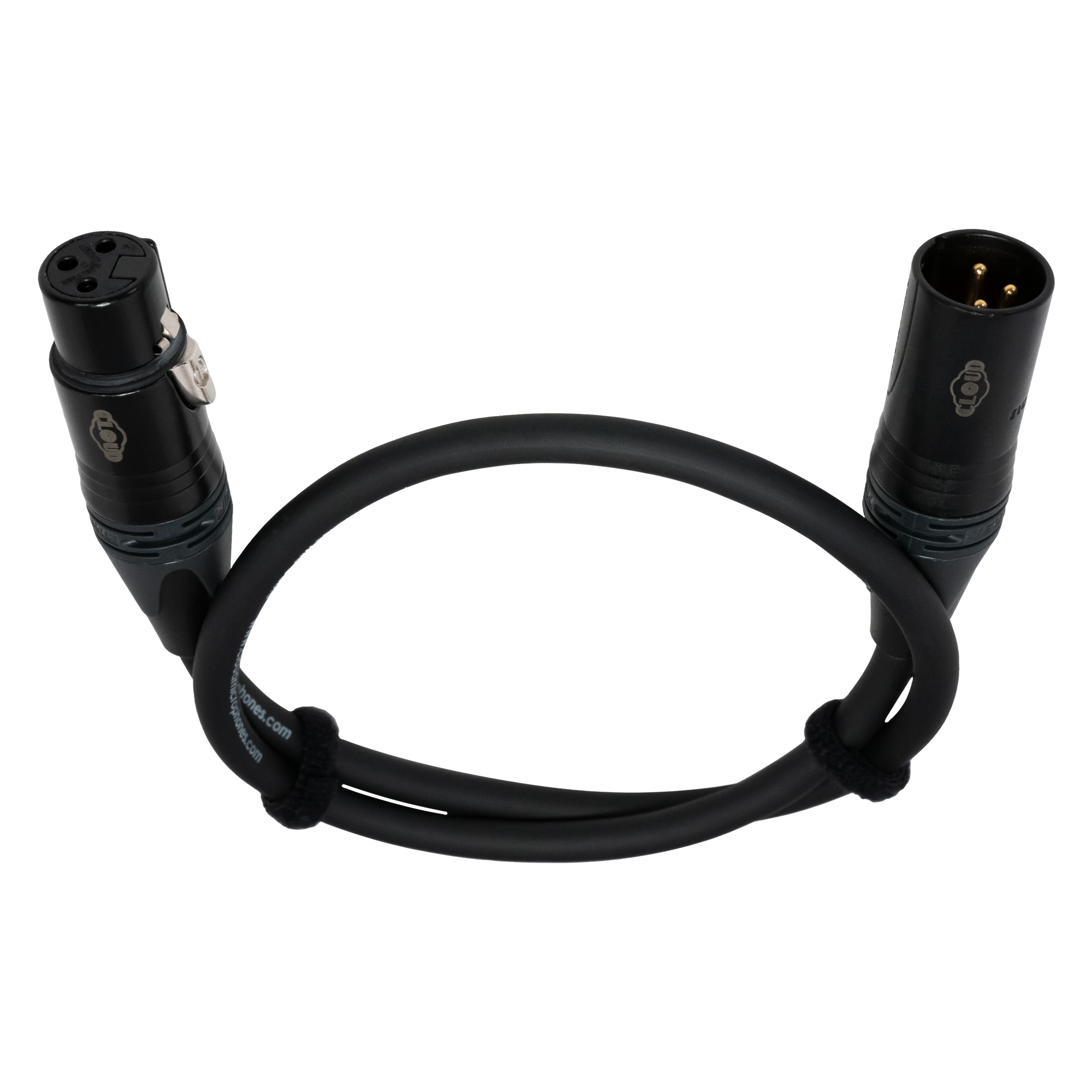 Elevated Premium Performance XLR Microphone Cable (Black)