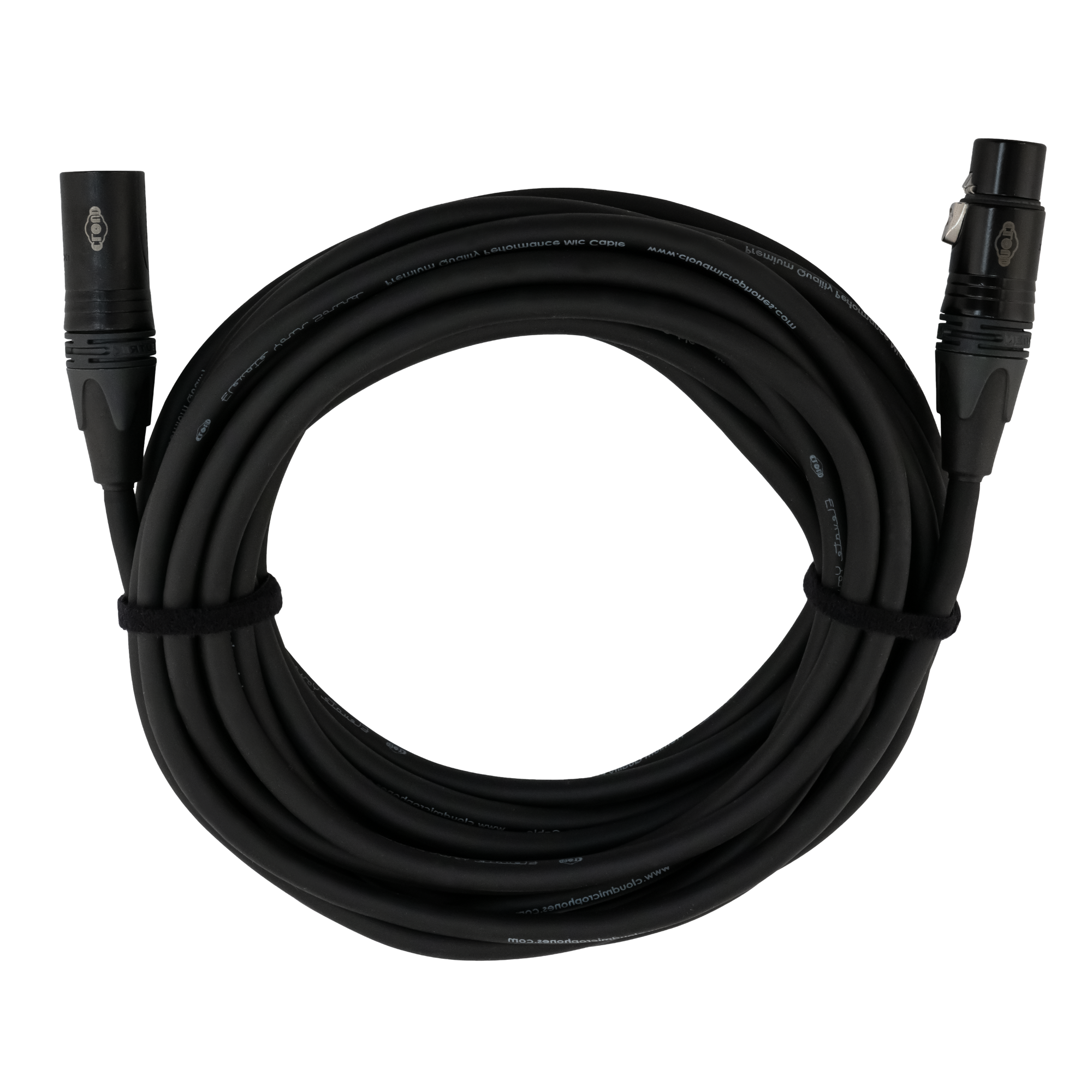 Elevated Premium Performance XLR Microphone Cable (Black) – Cloud Elevated Premium Performance XLR Microphone Cable (Black) – Cloud