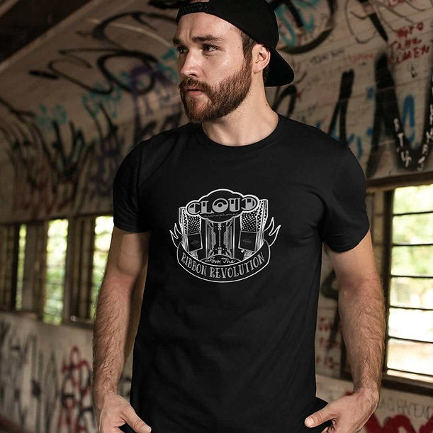 Cloud Ribbon Revolution T-Shirt "Jimmy Butcher Tattoo Design"